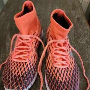 NIKE LUNAREPIC FLYKNIT SHIELD BRIGHT MANGO RUNNING SHOES